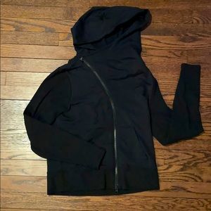 Workout zipper hoodie